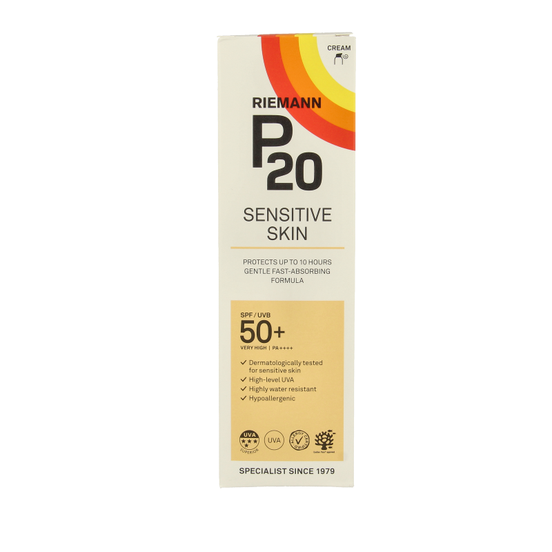 P20 Sensitive lotion SPF50+  100 Milliliter
