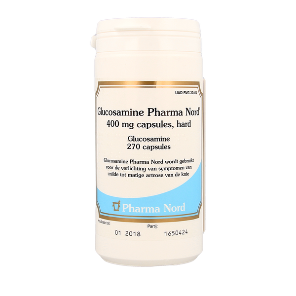 Pharma Nord Glucosamine 400 270.00 Capsules