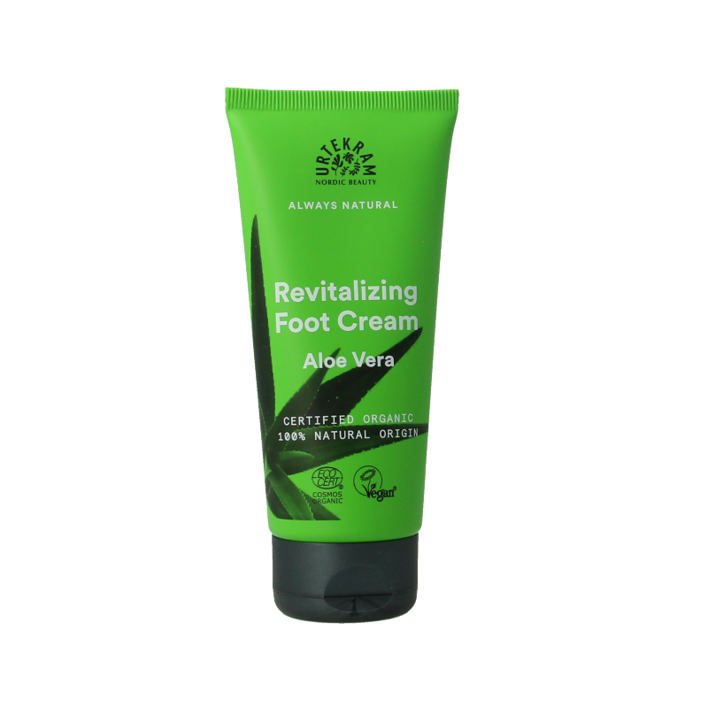 Urtekram Voetcreme aloe vera 100 Milliliter