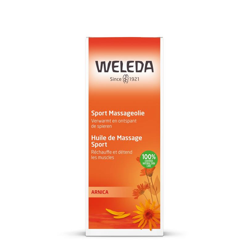 Weleda Arnica sport massageolie 100.00 Milliliter