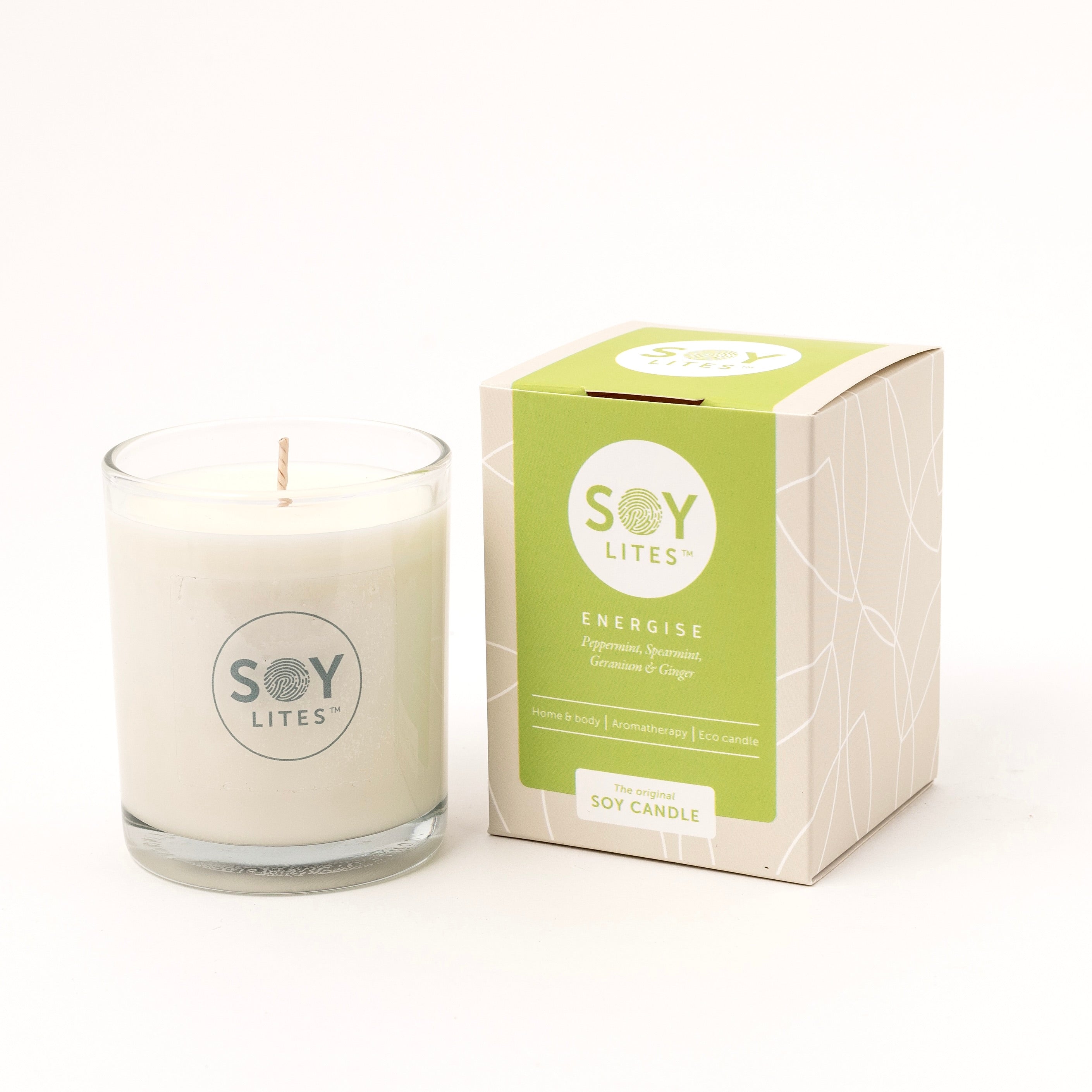 Soylites Soja geurkaars energise 220 Milliliter