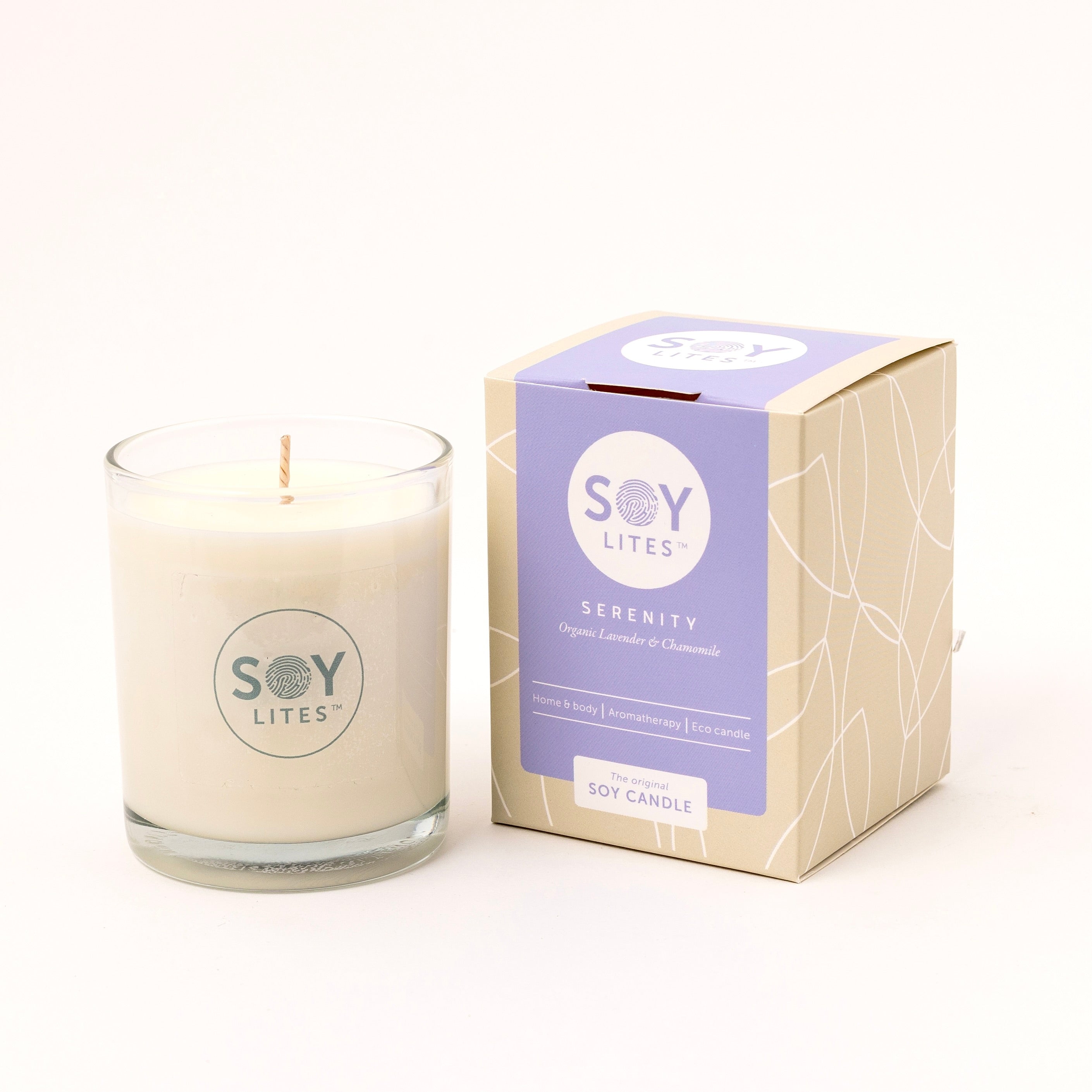 Soylites Soja geurkaars serenity 220 Milliliter