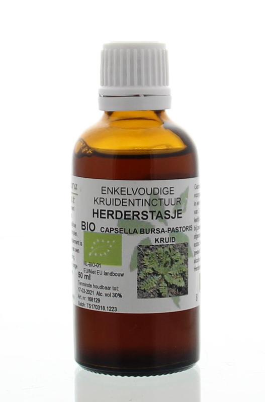 Cruydhof Capsella burs p / herderstasje tinctuur bio 50 Milliliter