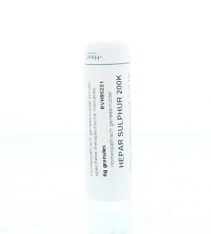 Homeoden Heel Hepar sulphur 200K 6 Gram