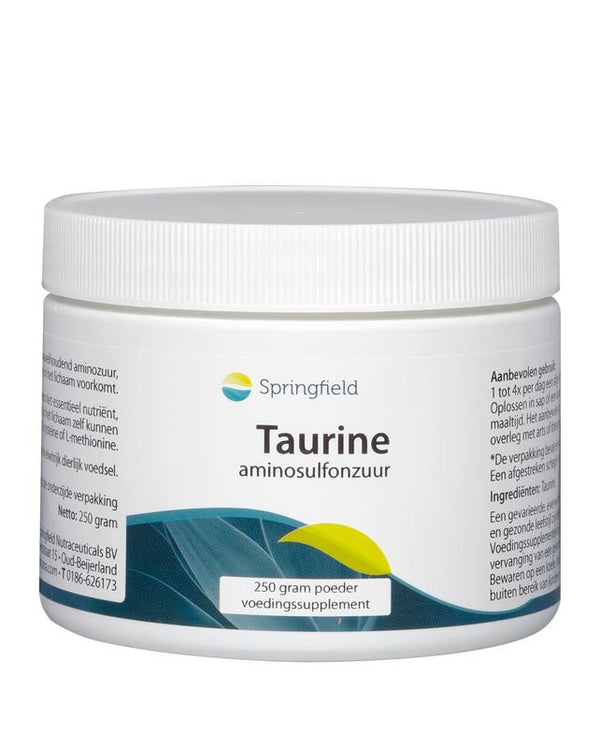Springfield Taurine poeder 250 Gram