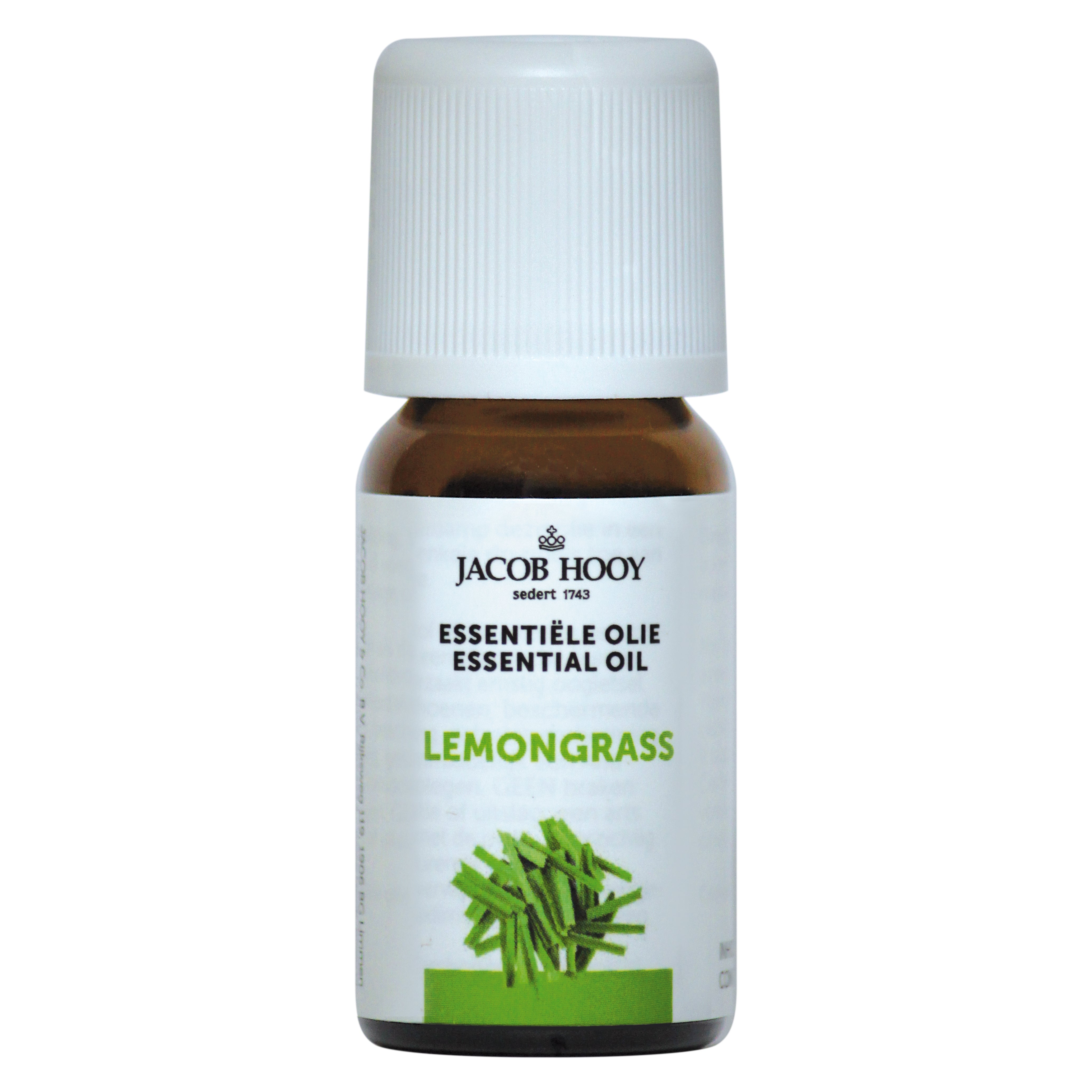 Jacob Hooy Lemongrass olie 10.00 Milliliter