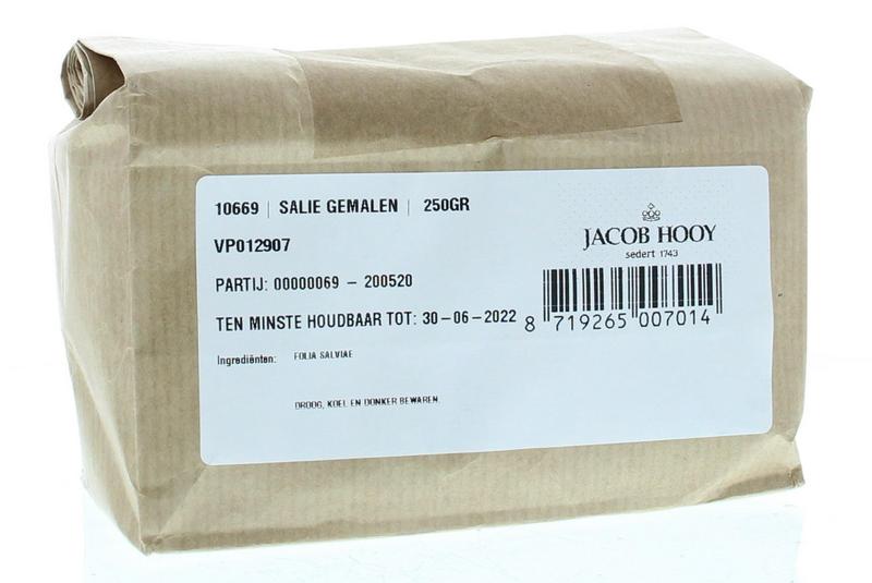 Jacob Hooy Salie gemalen 250 Gram