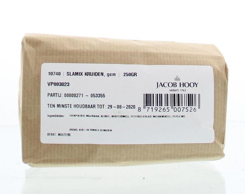 Jacob Hooy Slamix kruiden gemalen 250 Gram