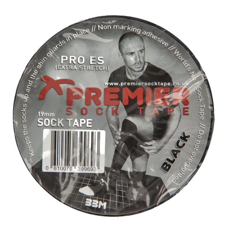 Premier Kousentape zwart 33m x 19mm 1 Stuks