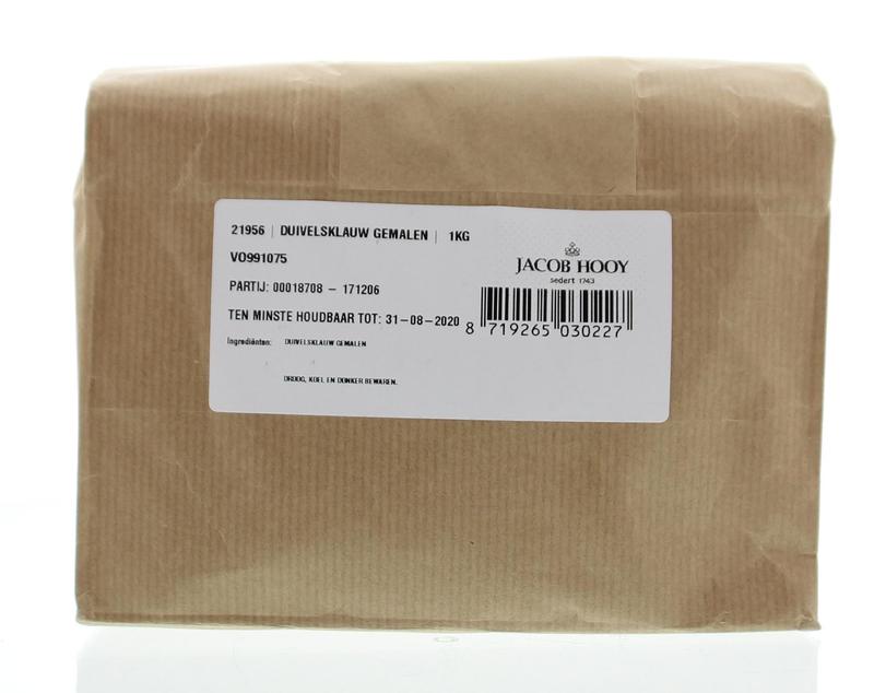 Jacob Hooy Duivelsklauw/teufelskraut gemalen  1 Kilogram
