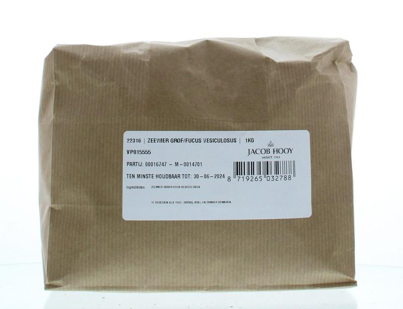 Jacob Hooy Zeewier grof stukken 1 Kilogram