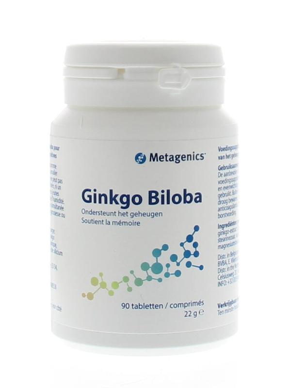 Metagenics Ginkgo biloba 90 Tabletten