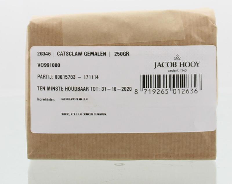 Jacob Hooy Cat's claw gemalen 250 Gram