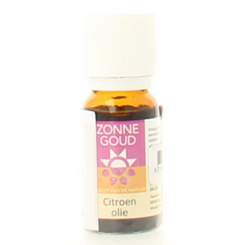 Zonnegoud Citroen etherische olie 10 Milliliter