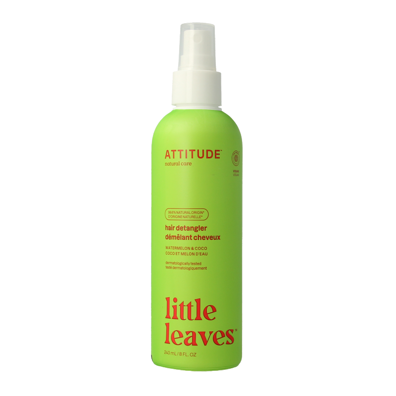Attitude Hairspray little leaves  antiklit watermeloen & ko 240 Milliliter