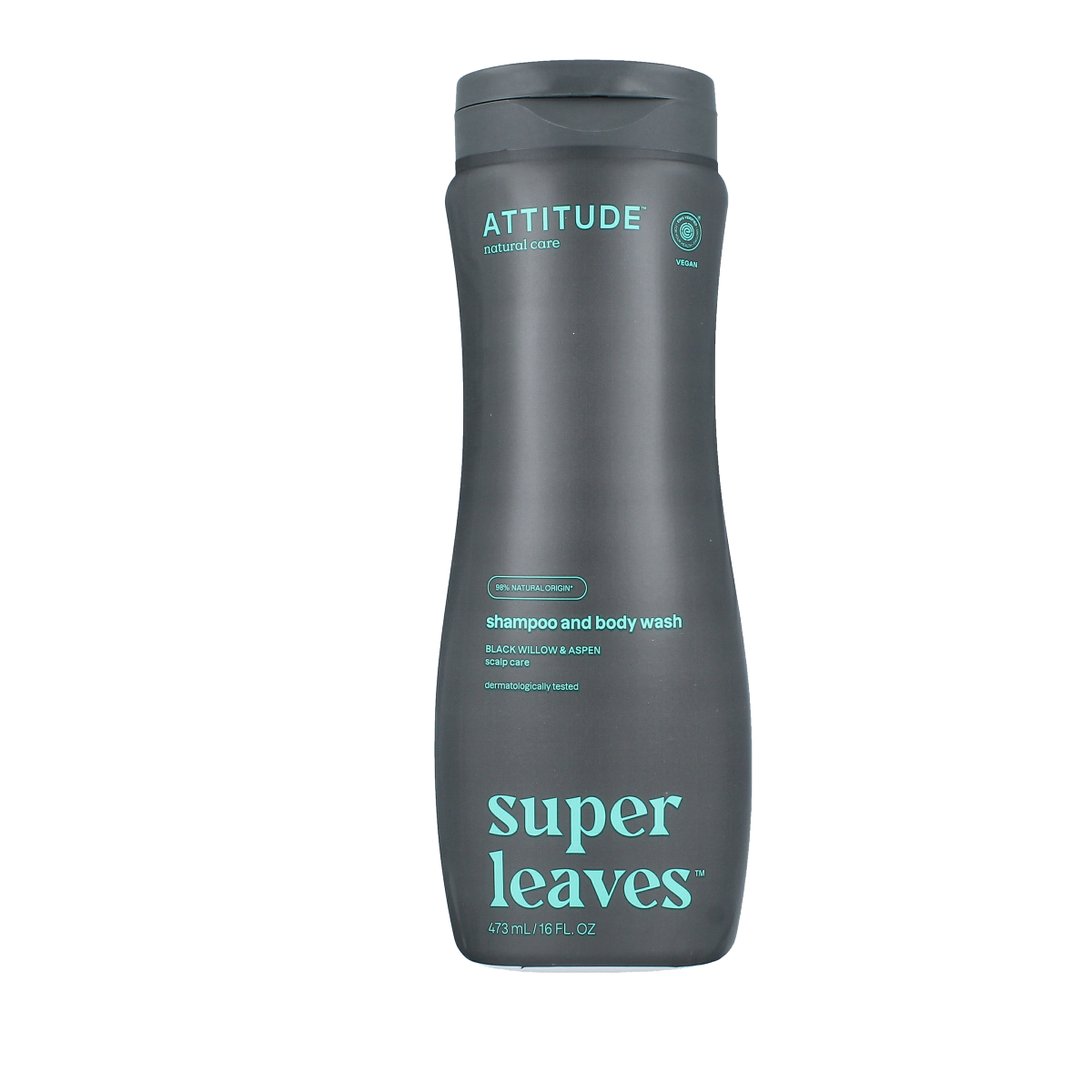 Attitude Shampoo & bodywash 2 in 1 super leaves 473.00 Milliliter