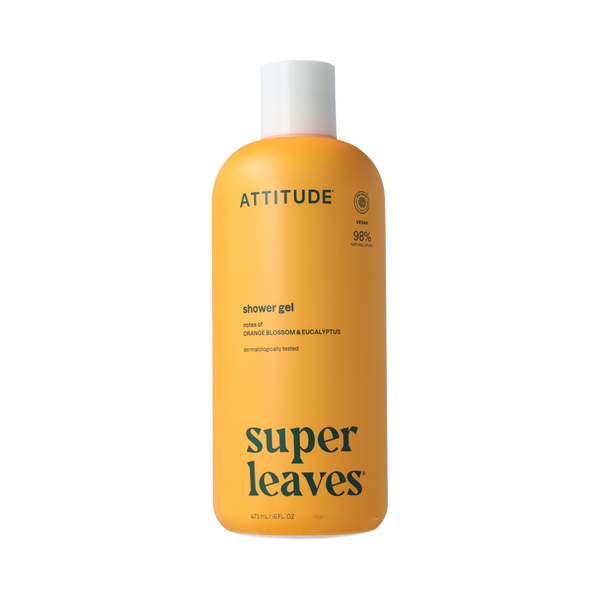 Attitude Shower Gel Energizing Orange Blossom 473.00 Milliliter