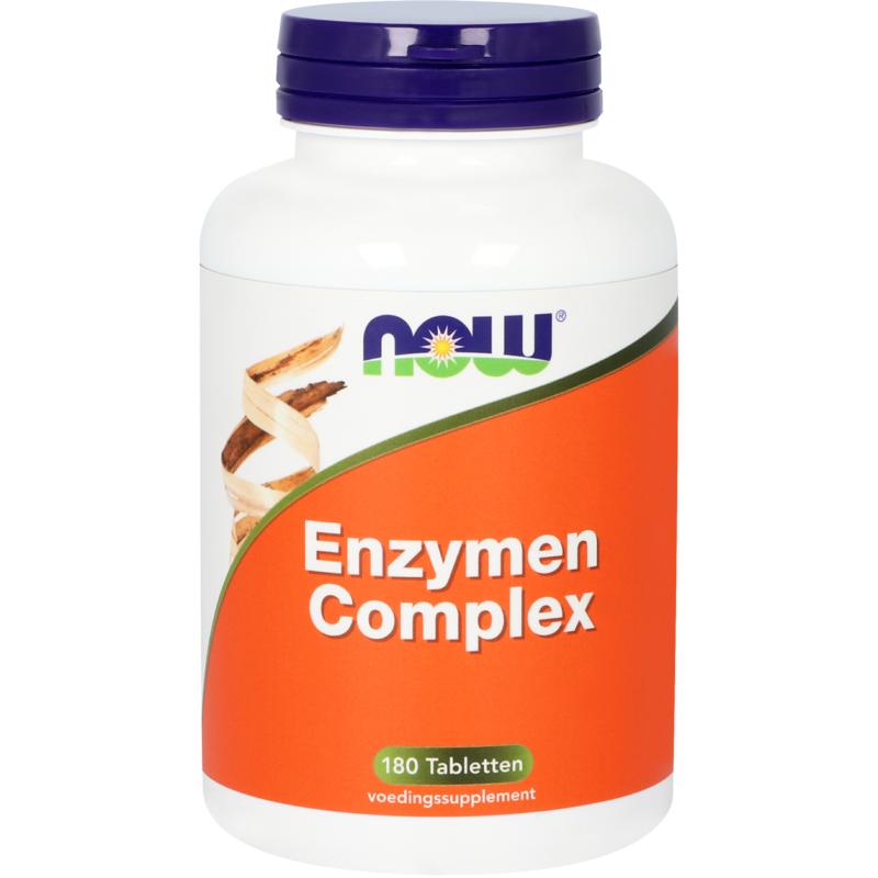 NOW Enzymen complex 180 Tabletten