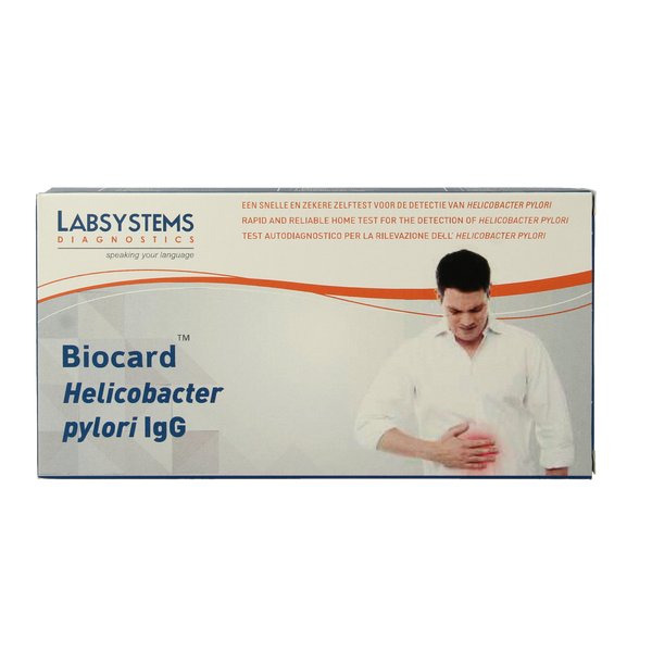 Biocard Helicobacter pylori test 1.00 Stuks