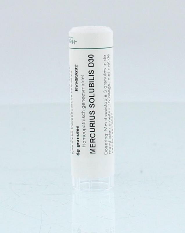 Homeoden Heel Mercurius solubilis D30 6 Gram