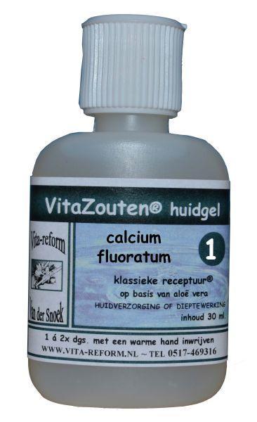Vitazouten Calcium fluoratum huidgel nr. 01 30 Milliliter