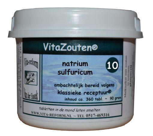 Vitazouten Natrium sulfuricum VitaZout nr. 10 360 Tabletten