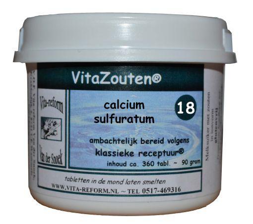 Vitazouten Calcium sulfuratum VitaZout nr. 18 360 Tabletten