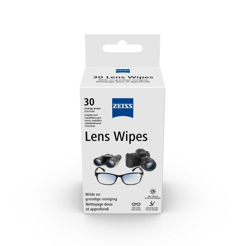 ZEISS Lens wipes 30.00 Stuks
