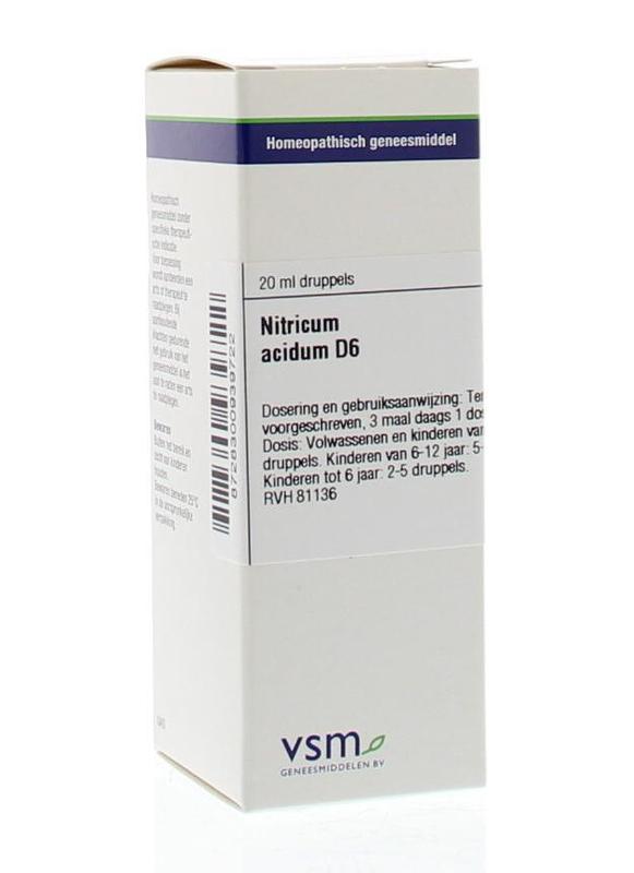 VSM Nitricum acidum D6 20 Milliliter