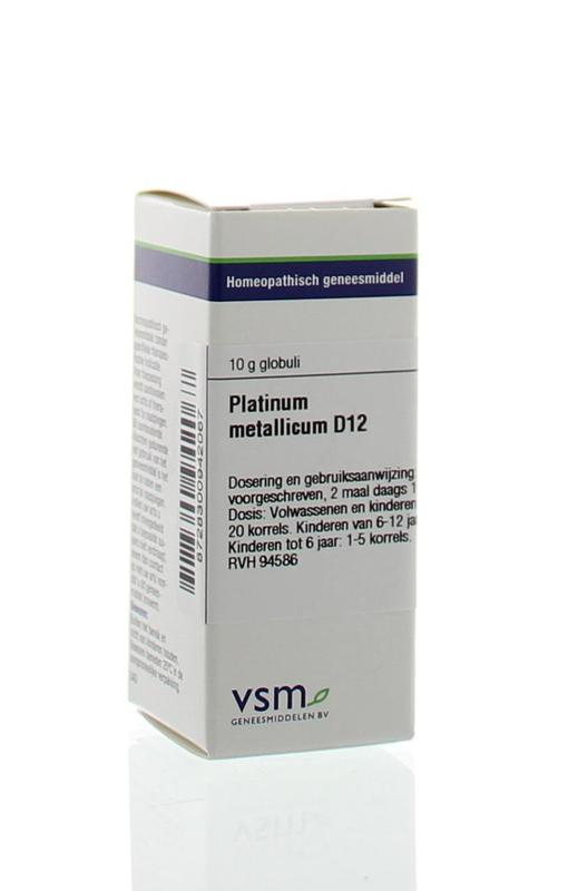 VSM Platinum metallicum D12 10 Gram