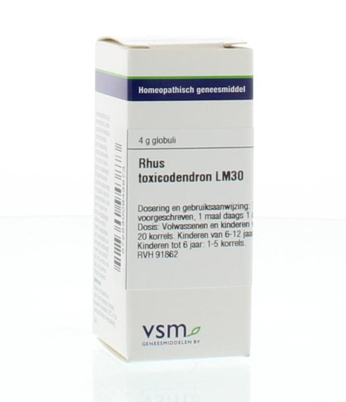 VSM Rhus toxicodendron LM30 4 Gram