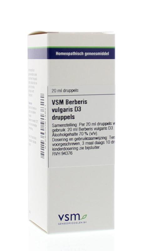 VSM Berberis vulgaris D3 20 Milliliter