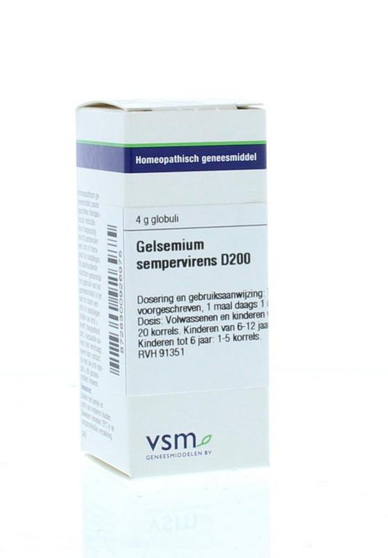 VSM Gelsemium sempervirens D200 4 Gram