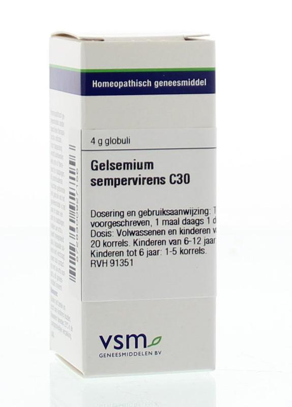 VSM Gelsemium sempervirens C30 4 Gram