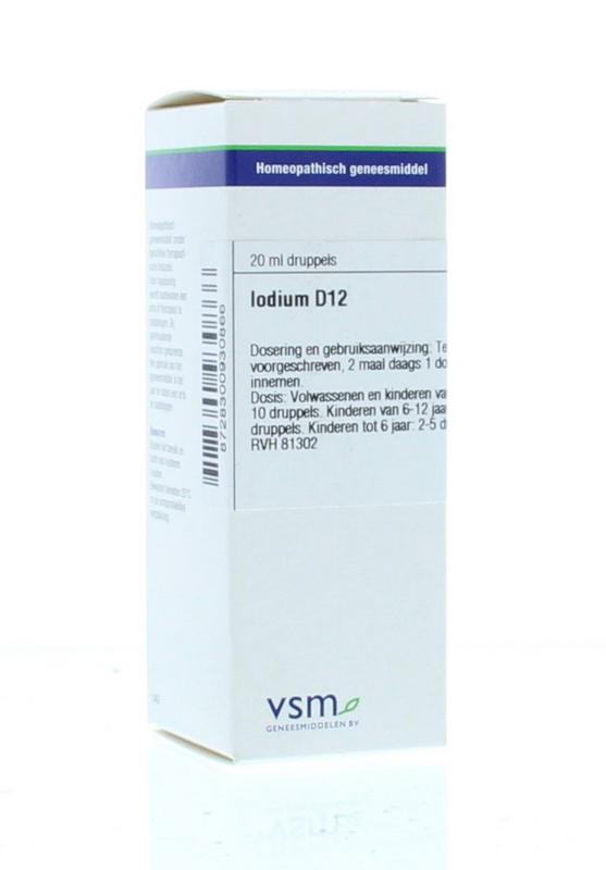 VSM Iodium D12 20 Milliliter