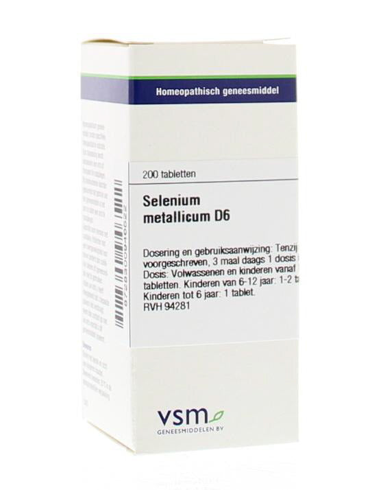 VSM Selenium metallicum D6 200 Tabletten