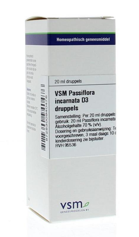 VSM Passiflora incarnata D3 20 Milliliter