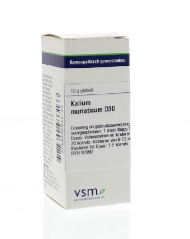 VSM Kalium muriaticum D30 10 Gram