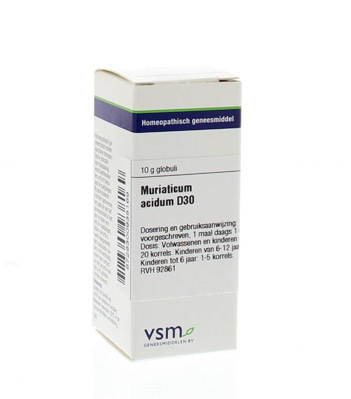 VSM Muriaticum acidum D30 10 Gram