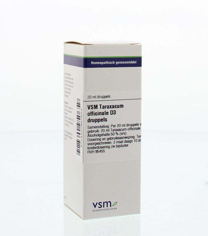 VSM Taraxacum officinale D3 20 Milliliter