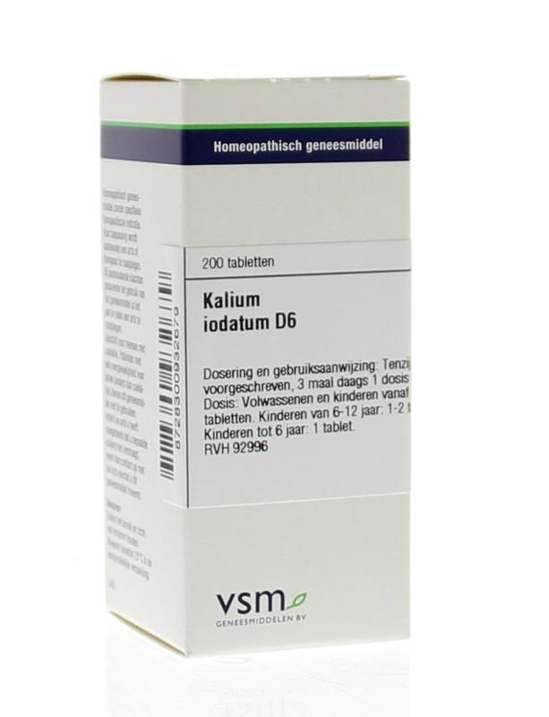 VSM Kalium iodatum D6 200 Tabletten