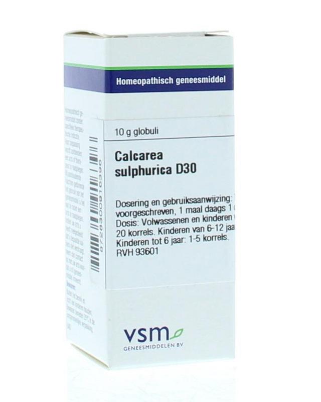 VSM Calcarea sulphurica D30 10 Gram