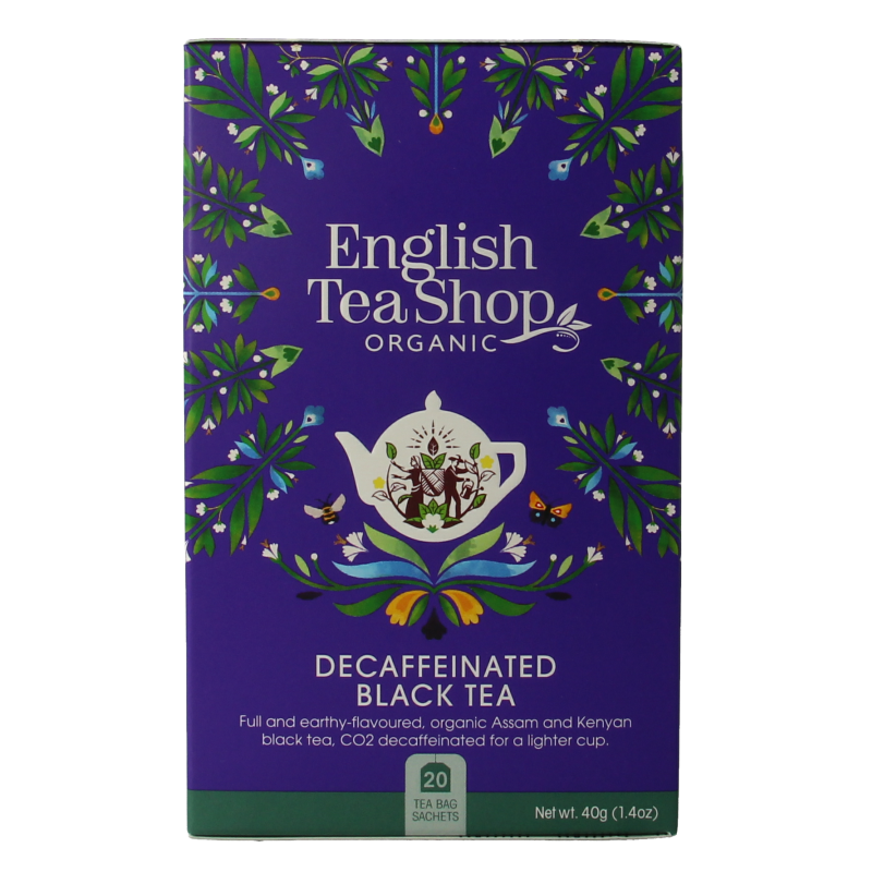English Tea Shop Decaffeinated breakfast bio 20 Zakjes