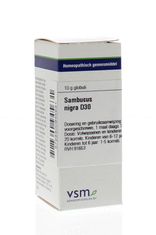 VSM Sambucus nigra D30 10 Gram