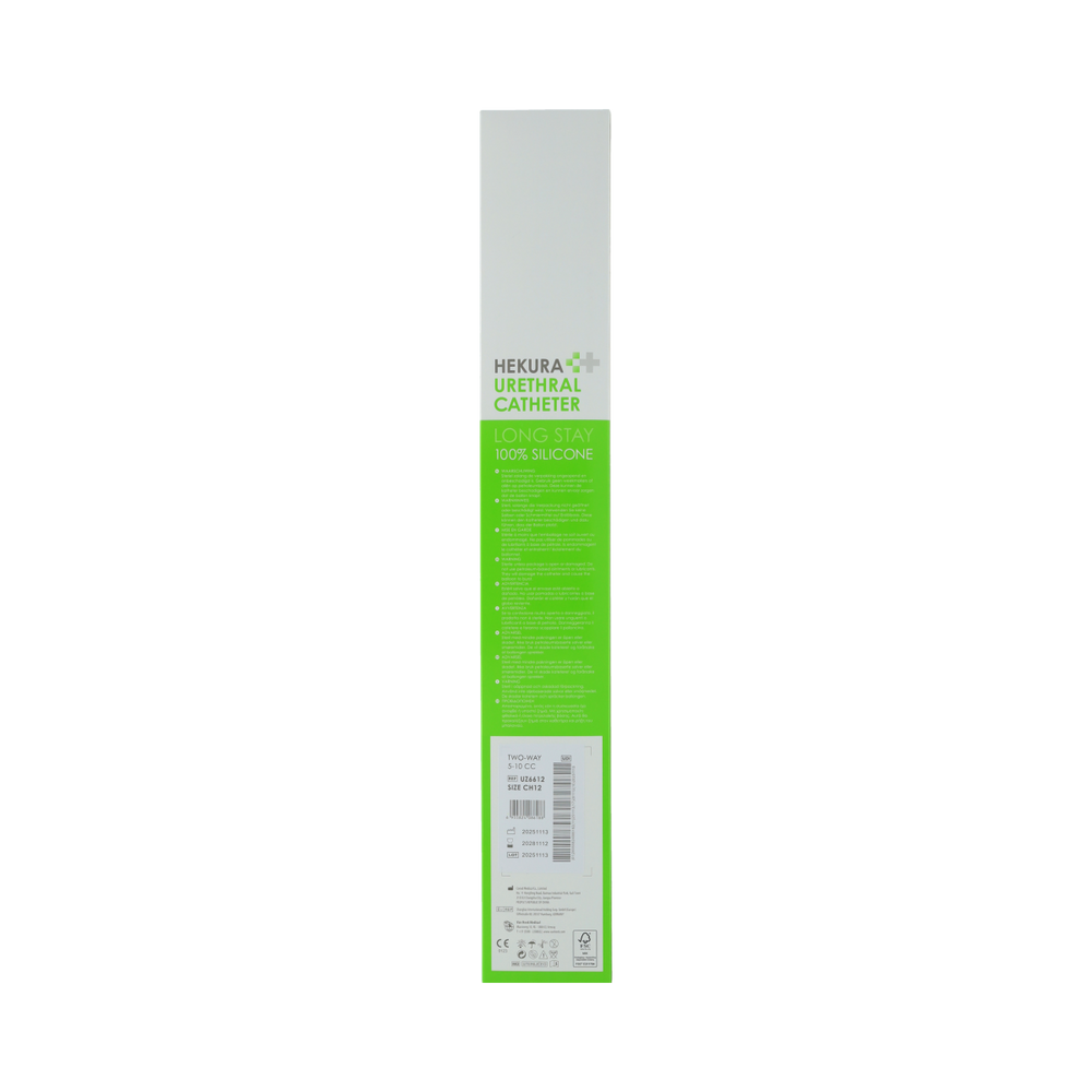 Hekura Catheter 100% siliconen CH12 1.00 Stuks