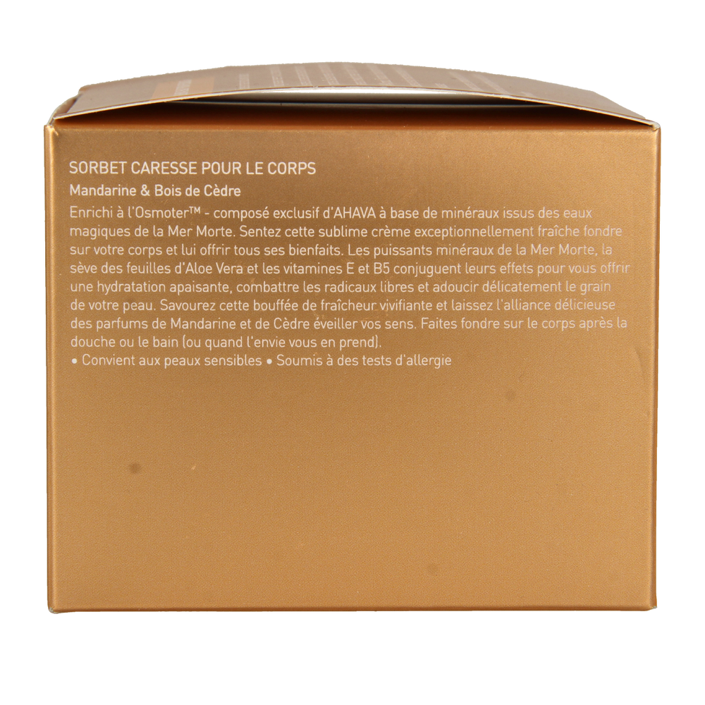 Ahava Caressing body sorbet Mandarin & Cedarwood 350.00 Milliliter