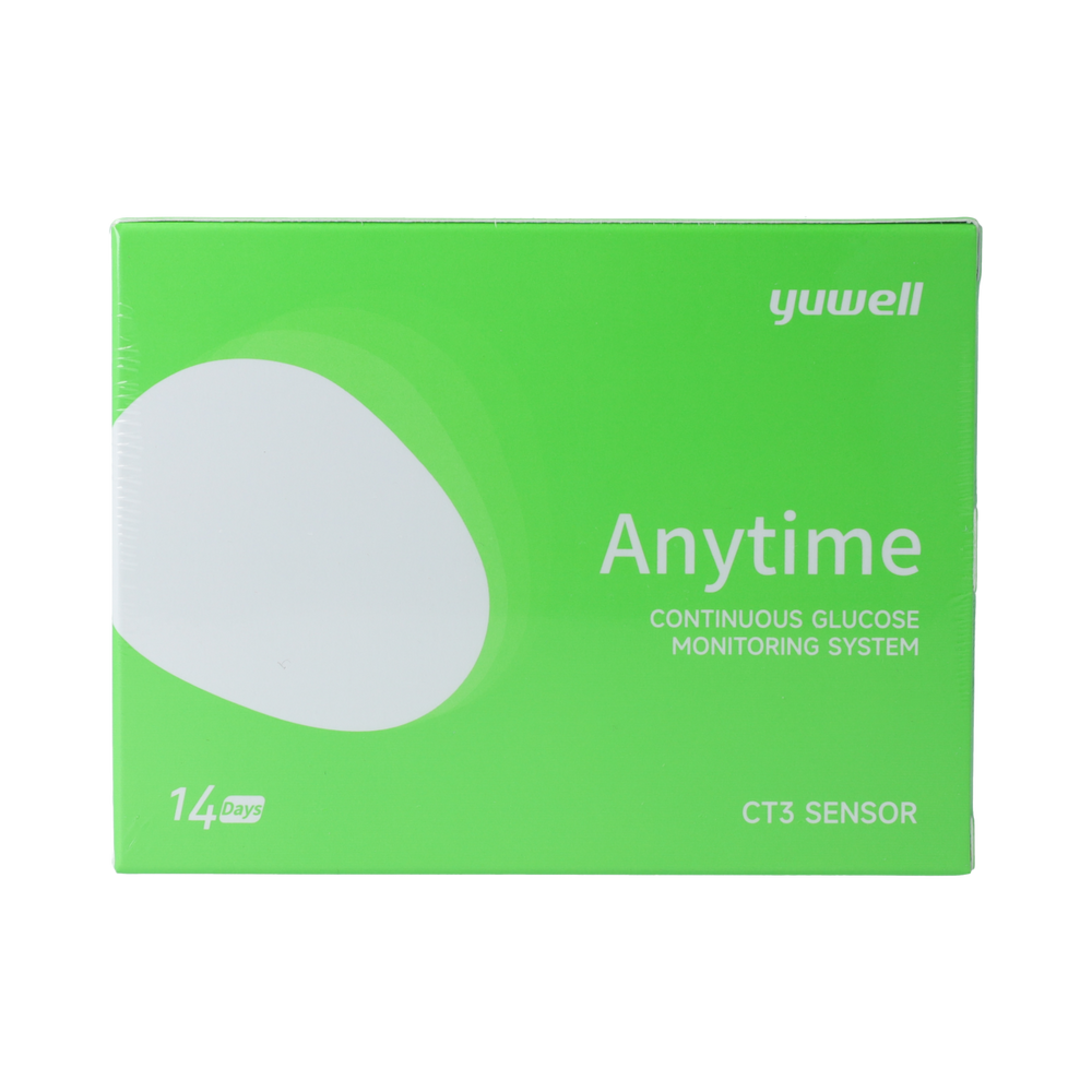 Yuwell Anytime Glucose Sensor CT3 (voor 14 dagen) 1.00 Stuks
