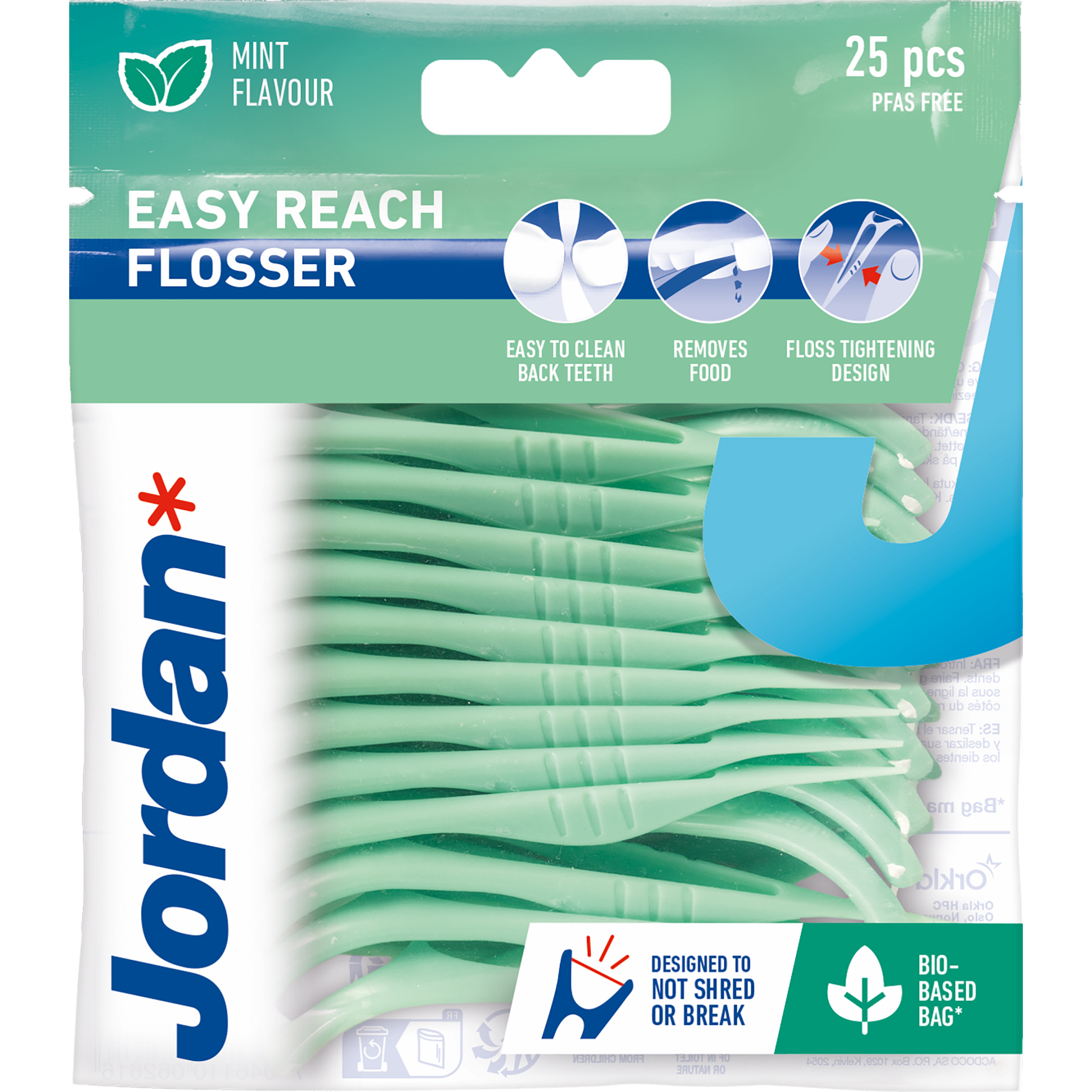Jordan Flosser easy reach 25.00 Stuks
