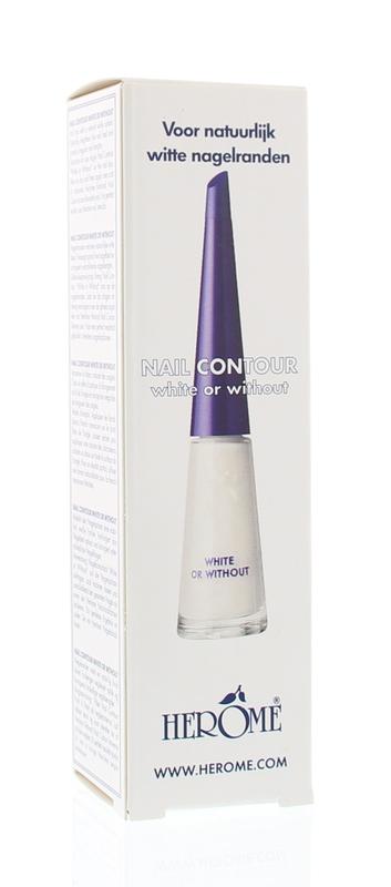 Herome Perfect nail contour white or without 10 Milliliter