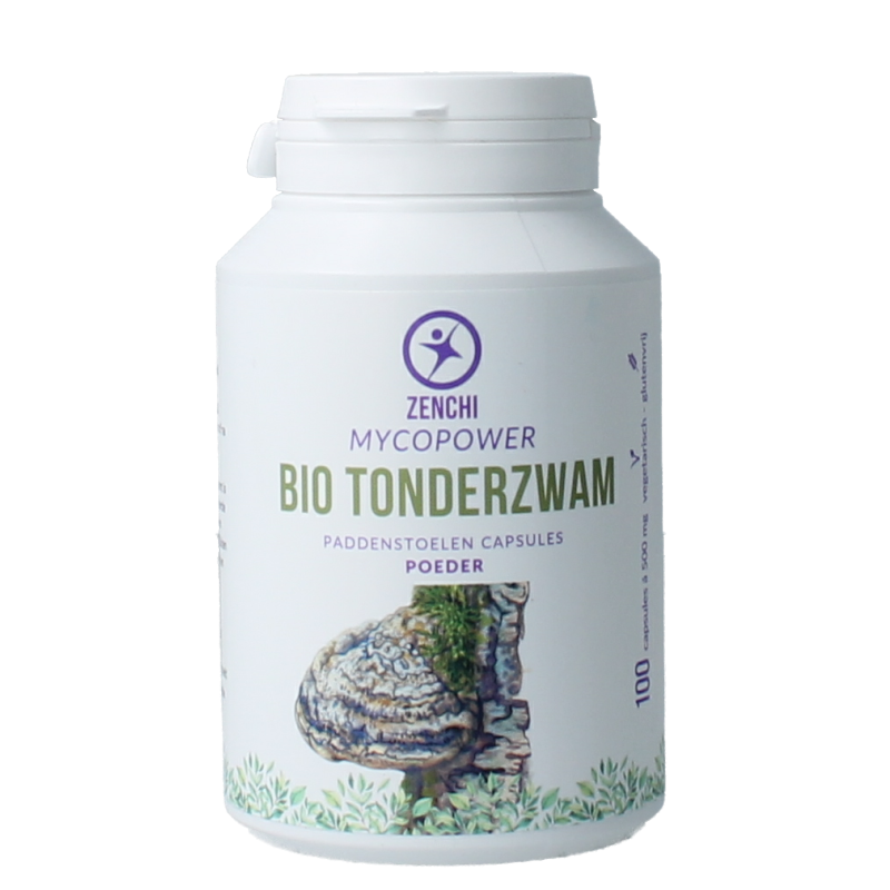 Mycopower Tonderzwam bio 100 Capsules